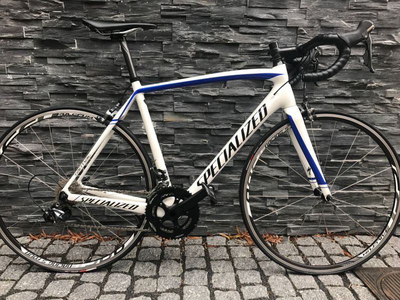 SPECIALIZED TARMAC COMP SL4 - 56, white/blue TOP! vel. 56