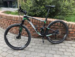 Giant Anthem Advanced, 2015, celoodpružené karbonové, najeto do 2500km