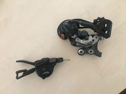 přehazovačka + páčka XTR RD-M9000 SGS