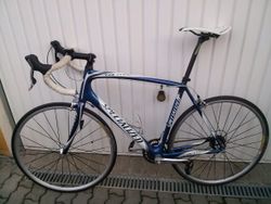 Karbonový Specialized Tarmac - stav nového kola