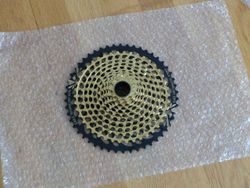 Kazeta Sram XX1 Eagle XG-1299, 12s Gold 10-50