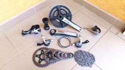 Shimano XTR - čistá kompletní sada
