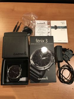 Garmin Fenix 3 Sapphire edition