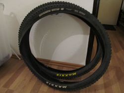 Pláště Maxxis Minion DHR II 2.3 Exo TR + High Roller II 2.4 Silk Shield 27,5"