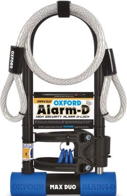 Zámek na kolo nebo motorku - s alarmem OXFORD