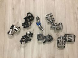 Pedály Shimano, Look, Crankbrothers