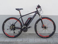 Elektrokolo horské Leader Fox Swan, kola 29", vzduch, Deore