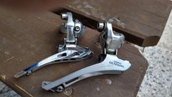 Prodám přesmykače Campagnolo Centaur, Shimano Ultegra 10s