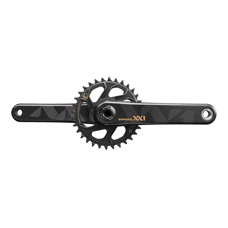 Prodám Kliky SRAM XX1 Eagle BB30 170mm Gold 12sp 36z X-SYNC převodník