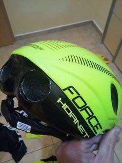 Aero přilba Force Hornet Fluo