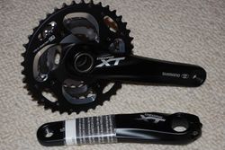 NOVÉ KLIKY SHIMANO XT FC-M782 10rych., délka 175mm převodníky 40-30-22z
