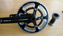 FSA Gossamer Pro MegaExo Compact 172,5 mm + středové složení Shimano Dura-Ace SM-BB7900