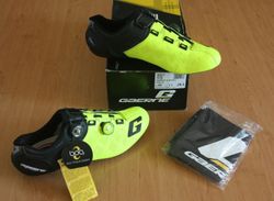 špičkové silniční tretry GAERNE Carbon G. Stilo yellow fluo-black - NOVÉ
