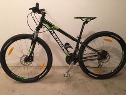 Juniorské horské kolo Merida Big Seven, cca 140 - 160 cm, kola 27,5 palce