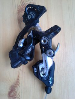 přehazovačka XT s řazením XT