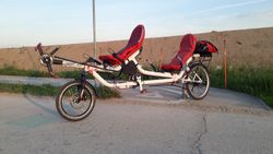 Predam lehokolo tandem AZUB TWIN