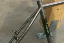Superlehký titanový rám, MTB, hardtail, 17-18" (45cm), na 1 1/8 hlav.slož., kultovka
