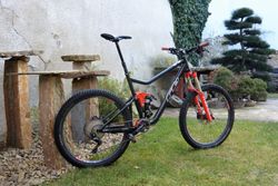 RB Bandit 675 XL, Shimano XT 11 sp., Manitou Mattoc Pro, RS Monarch Plus, Reverb 170 mm, DT Swiss