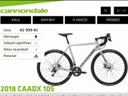 Cannondale 2018 CAADX 105