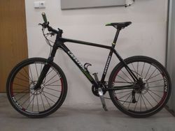 Horské kolo Cannondale Flash - váha cca 11 kg