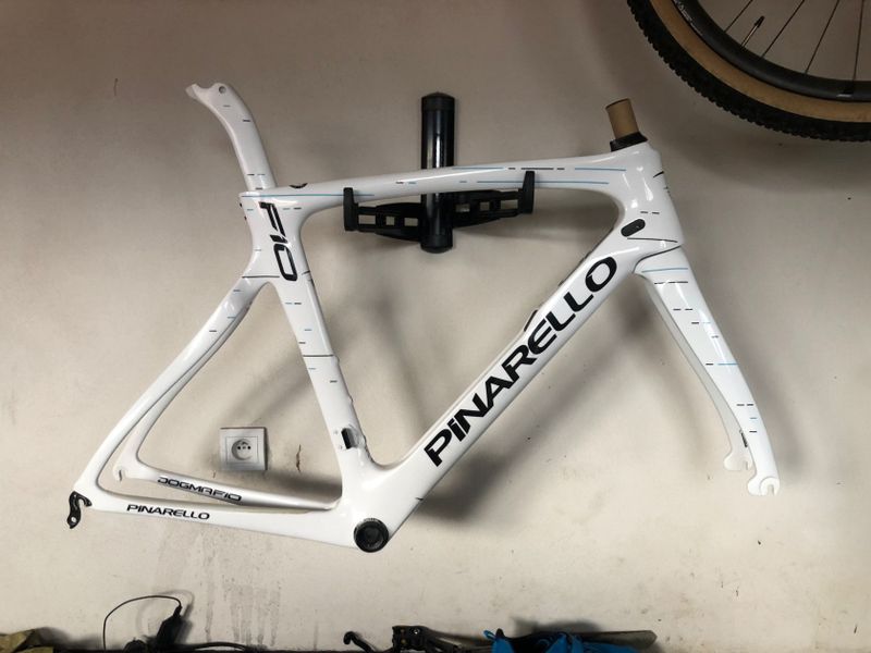 pinarello F10 sky white