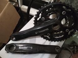 Kliky Shimano Deore, 175mm