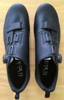 Cyklistické tretry Fizik Terra X5 - black/black