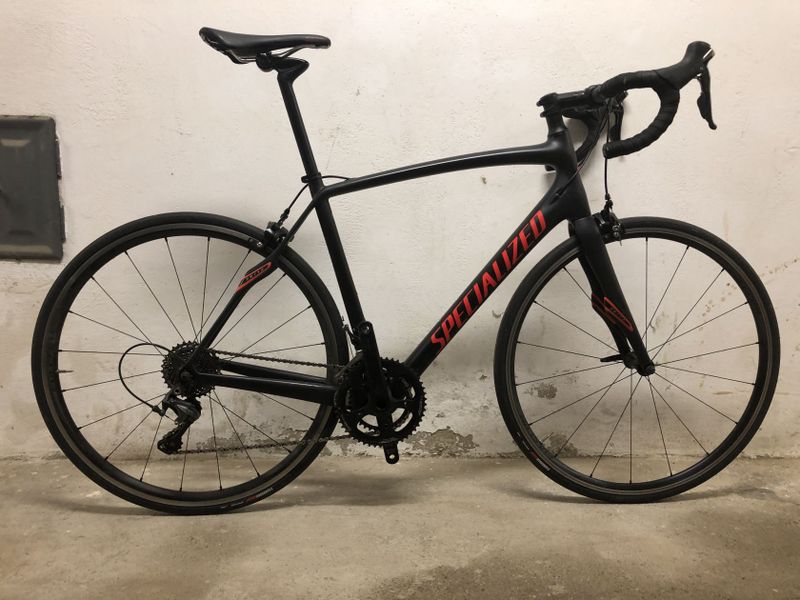 Specialized Roubaix SL4 Comp 2016 satin carbon/red