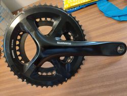 Kliky Shimano FC-RS510, compact černé