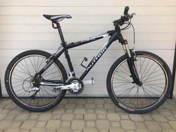 MTB Author Kinetic 17,5" - černo/bílá