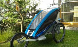 Thule Chariot CTS CX1 blue disc +++ TOP STAV