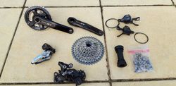 Prodam sadu Shimano XT M8000 bez brzd