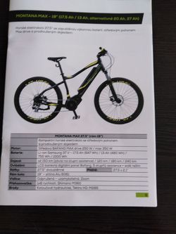 Horské Elektro kolo LECTRON MONTANA MAX