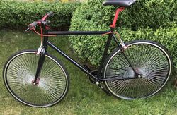 Silniční městké kolo Black Red vel. r. 56