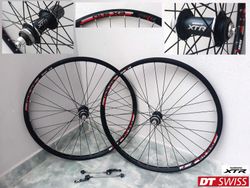 DT Swiss EX 5.1D + Shimano XTR + upínaky XTR