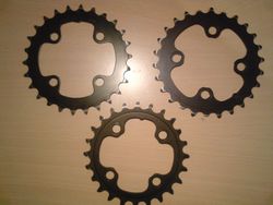 MTB převodníky 24/26 rozteč 64
