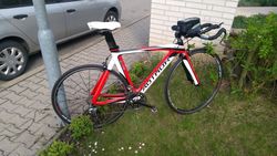 Triatlon / časovka celo karbon kolo 7,9 kg