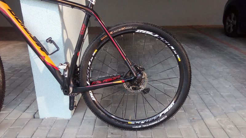 Karbonová Merida Big nine CF 1000 hardtail velikost 23