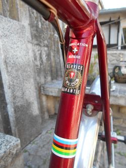 Retro cestovní kolo Swiss Made