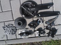 Sada Shimano Altus/Acera 3x8