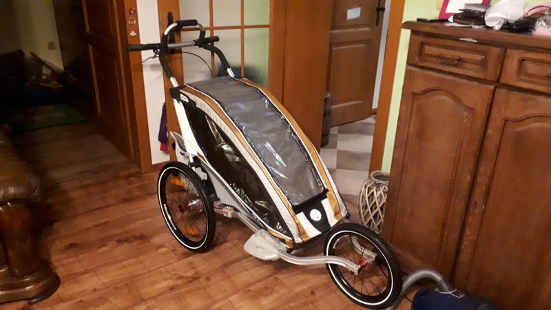 Chariot Thule CX1 cyklovozík s příslušenstvím