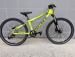 kolo 24" force rám ALU 1x9 NOVÉ, kliky 32zubů ,kotoučová brzda odpružená vidlice