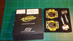 Speedplay zero stainless černé
