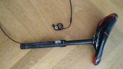 Kind Shock Lev, 125mm, v plně funkčním stavu včetně sedla Bontrager Evoke 2
