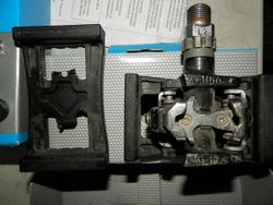 Pedály SPD MG-10 s adaptéry Shimano SMPD22