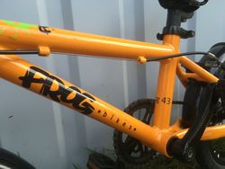 lehké dětské kolo 14" FROG 43