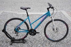 Dámské krosové kolo Rock Machine Crossride 300 lady, velikost 19", sleva 20%