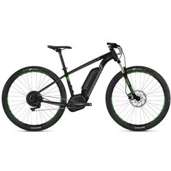 GHOST Hybride Teru B4.9 jet black/urban gray/riot green 2019, vel.L