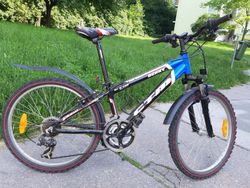 CTM Benny 24" - dětské kolo s odpruženou vidlicí, převody 3x7.