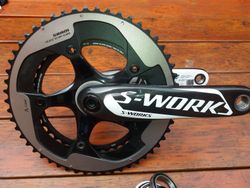 Kliky Specialized carbon 172.5mm/Převodníky Sram Red 53/39